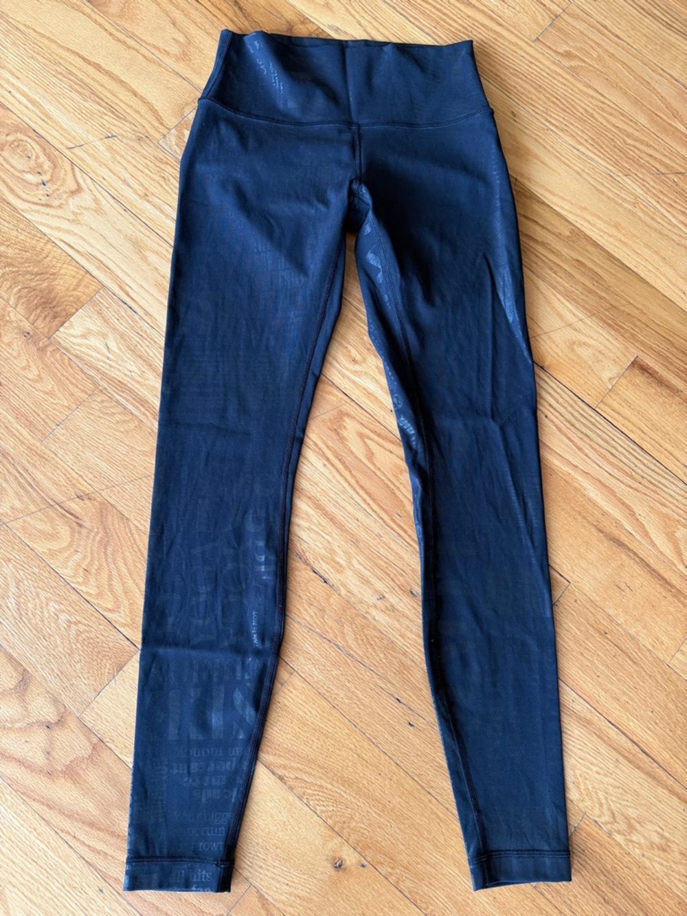 Lululemon Athletica Black High-Rise Leggings Manifesto Wunder Under 6